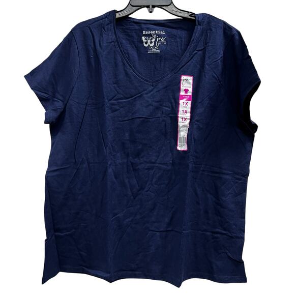 JMS bundle of four basic essentials staple dress tees NWT plus sz 1X 16W - Picture 8 of 13